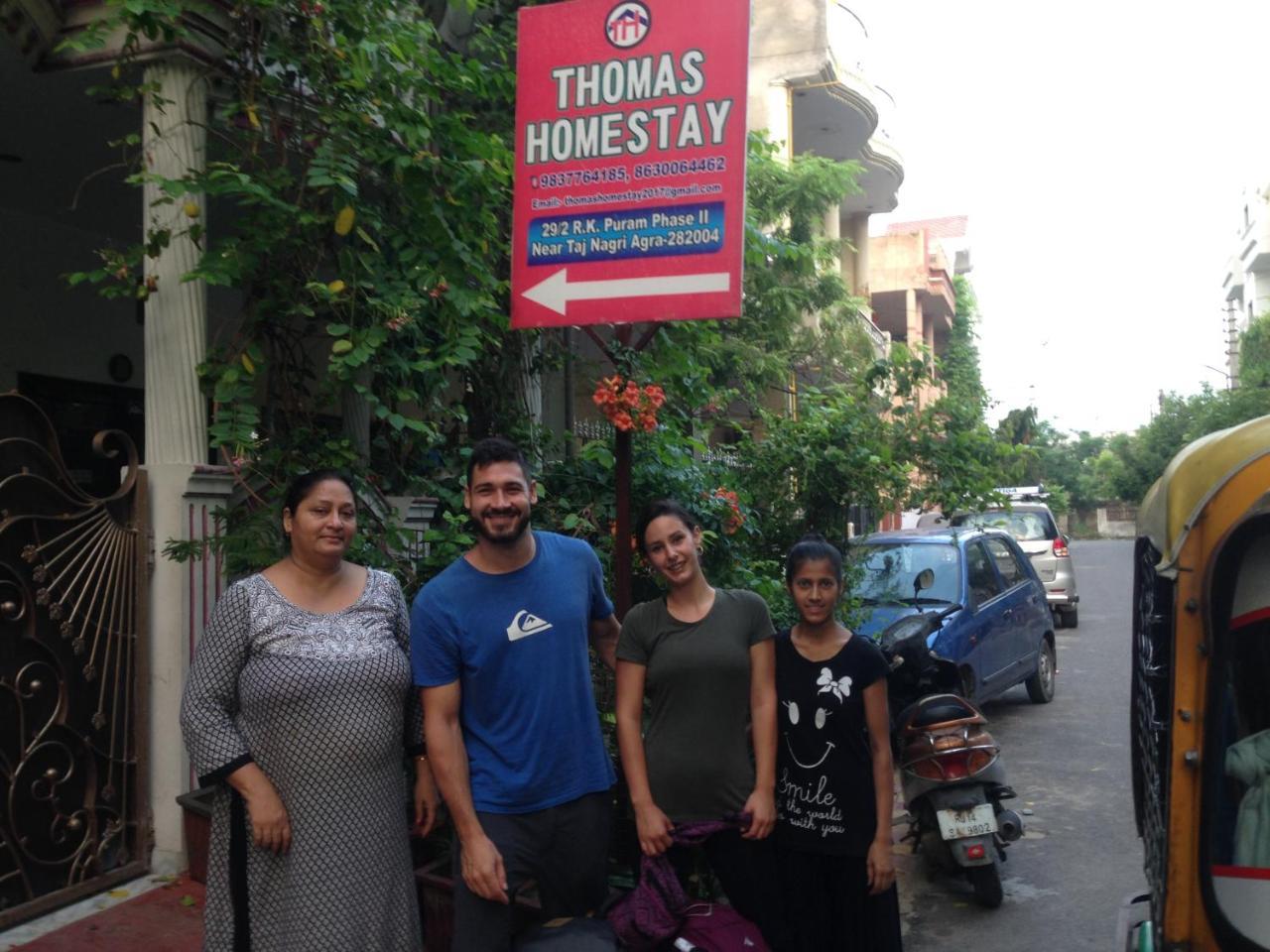 Thomas Home Stay Agra  Ngoại thất bức ảnh